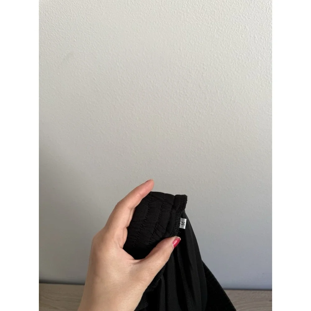 Alo Yoga Black Wide Leg Sweatpants size M